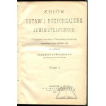 PIWOCKI Jerzy, Collection of Administrative Laws and Regulations. 1