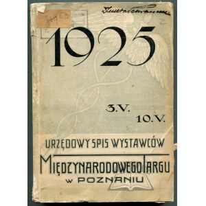 INTERNATIONALE MESSE in Poznań 3-10 Mai 1925.