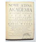 CHMIELOWSKI Benedykt, New Athens, Or the Academy of All Scythenia full,