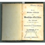 (SŁOWACKI Juliusz. AUTOGRAF.), Neue Miniatur-Bibliothek der deutschen Classiker.