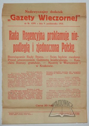 RADA Regencyjna. Nadzwyczajny dodatek 