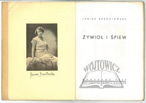 BRZOSTOWSKA Janina, Element and singing.