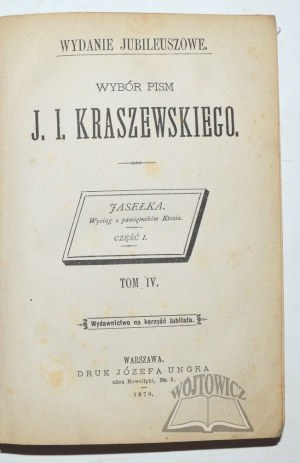 KRASZEWSKI Joseph Ignacy, Nativity.
