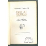 NORWID Cyprian, Okruchy poetyckie i dramatyczne.