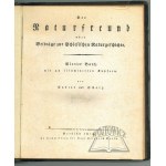 (ŚLĄSK - przyroda). ENDLER Friedrich Gottlieb; SCHOLZ Franz Paul., Der Naturfreund oder Beiträge zur Schlesischen Naturgeschichte.