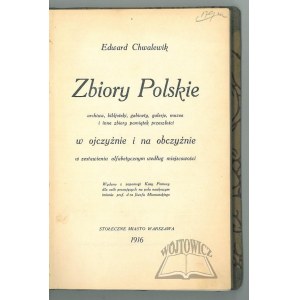 CHWALEWIK Edward, polské sbírky.