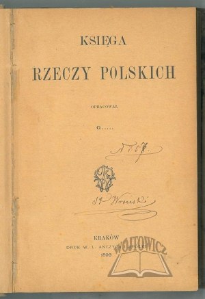 (GLOGER Zygmunt), The Book of Polish Things.
