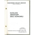 (KATALOG průmyslových výrobků). Krakowskie Zakłady Armatur. Katalog kování pro domácí sítě.