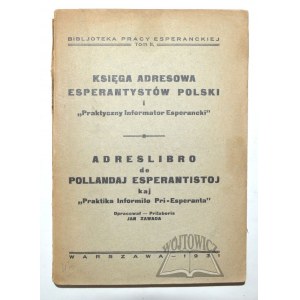Address Book of the Esperantists of Poland.