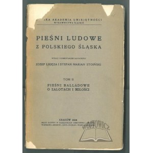 LIGÊZA Józef, Stoiński Stefan Marian, Lidové písně z polského Slezska.