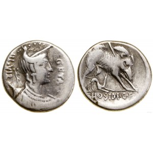 Republika Rzymska, denar, 68 pne, Rzym
