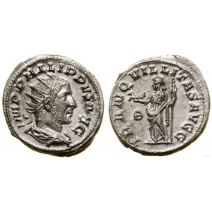 Roman Empire, denarius, 247, Rome