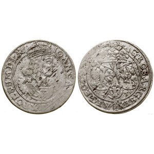 Poland, sixpence, date illegible (1666 ?), Bydgoszcz