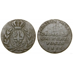 Poland, 1 penny, 1816 A, Berlin