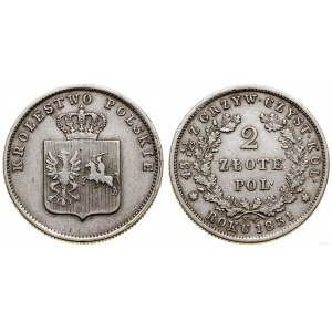 Polen, 2 Zloty, 1831 KG, Warschau
