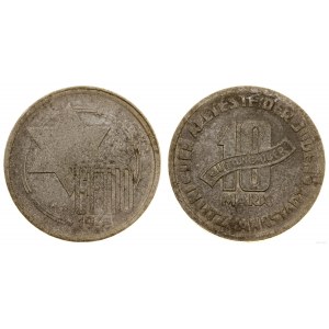 Ghetto Lodz (1941-1943), 10 marks, 1943, Lodz.