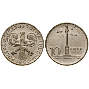 Polska, 10 złotych, 1966, Warszawa