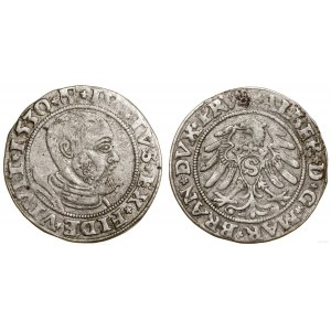 Prusy Książęce (1525-1657), grosz, 1530, Królewiec