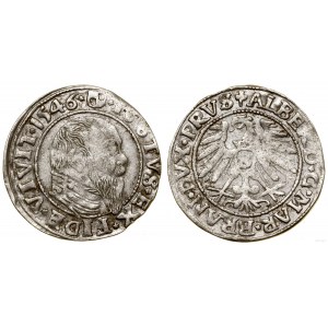Ducal Prussia (1525-1657), penny, 1546, Königsberg