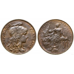 France, 10 centimes, 1899, Paris