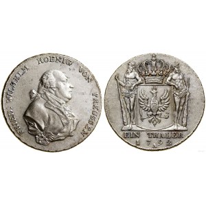 Germany, thaler, 1792 A, Berlin