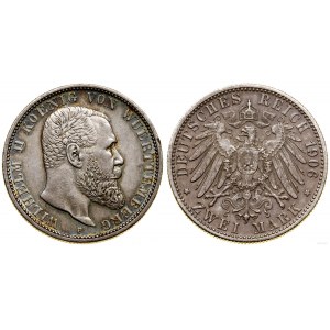 Deutschland, 2 Mark, 1906 F, Stuttgart