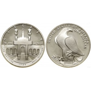 United States of America (USA), $1, 1984 S, San Francisco
