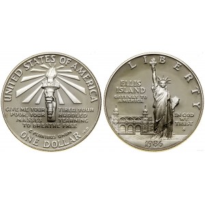 United States of America (USA), $1, 1986 S, San Francisco