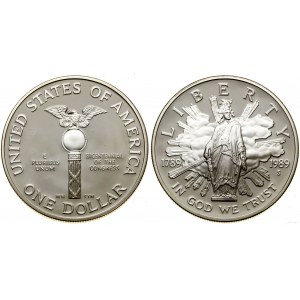 Stany Zjednoczone Ameryki (USA), 1 dolar, 1989 S, San Francisco