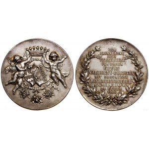 Czechy, medal zaślubinowy, 1900