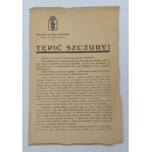 Druk Ulotny Tępić szczury!