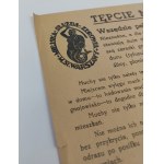 Leaflet printing Blunt the flies!