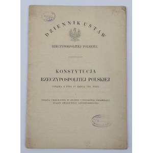 Constitution of the Republic of Poland 1921