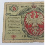 5 Polish Marks 1917.