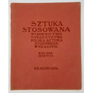 Sztuka Stosowana, Zeszyt 8.9. Rok 1906