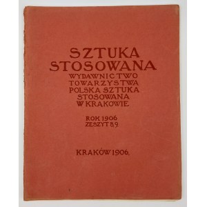 Angewandte Kunst, Buch 8.9. 1906