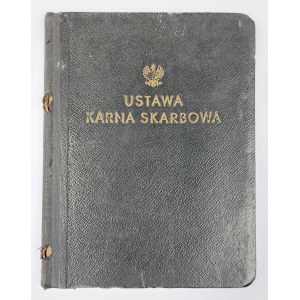 Ustawa Karna Skarbowa, 1932 r.