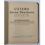 Ustawa Karna Skarbowa, 1932 r.