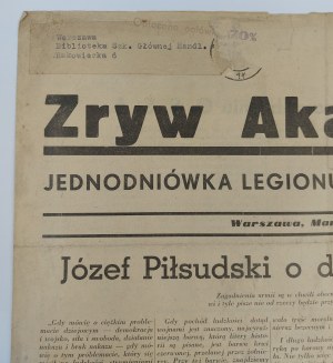 Jednodniówka Legionu Młodzieży Polskiej 