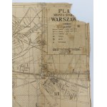 Mapa Warszawy / Mapa Polski, T. Ulasiński Warszawa