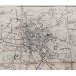 Alte Karte von Bautzen / Bautzen und Umgebung