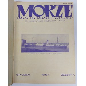 Rocznik Magazynu Morze rok 1930