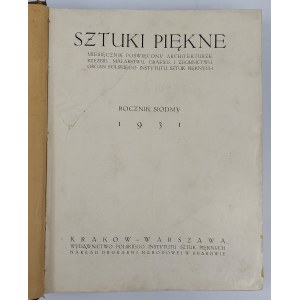 Siebtes Jahrbuch der schönen Künste 1931.