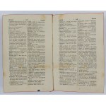 Kieszonkowy słownik języków łacińskiego i polskiego