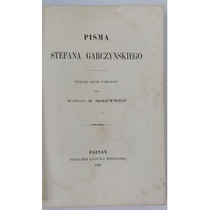 Schriften von Stefan Garczyński