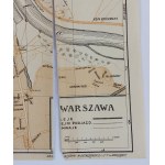 E. Jezierski, Guide to Warsaw with city plan