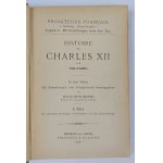 Prof. Dr Otto Ritter, Histoire de Charles XII par Voltaire