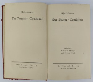 Shakespeare, Der Sturm. Cymbeline || The Tempest. Cymbeline