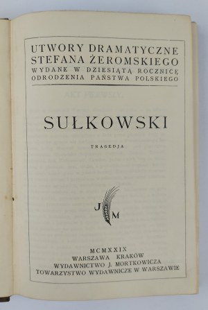 Stefan Żeromski, Sulkowski