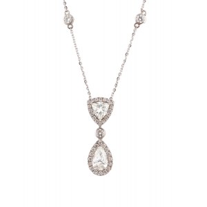 Diamond necklace, contemporary